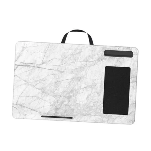 Portable Computer Desk, Lap Top Laptop Stand with Device Wall Shelf, Mouse Pad and Phone Holder