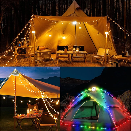 Solar string lights (length: 10m)