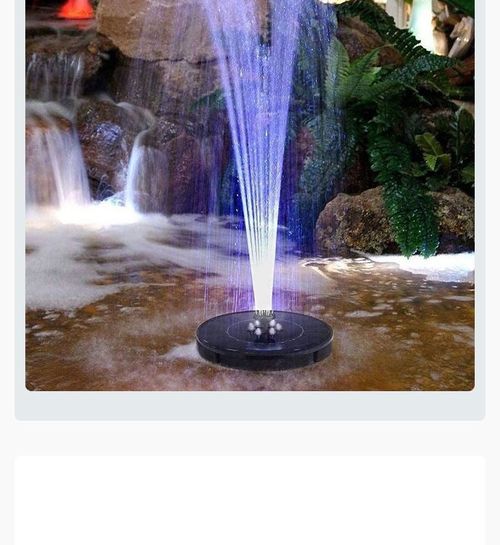 🎁Solar fountain - Outdoor submersible water pump, suitable for ponds, pools, gardens and aquariums