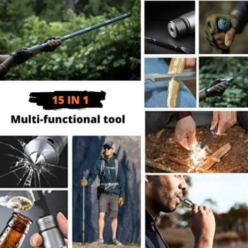 🎁 Limited Time🚶Tactical Hiking Stick – Essential Gear for Outdoor Adventures (Perfect Gift❤️)