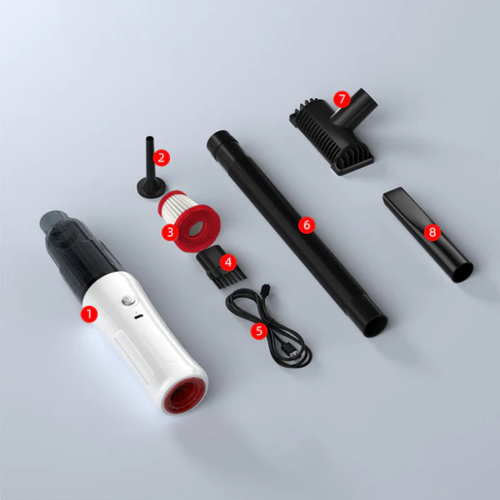 🔥Hot Selling! Portable handheld blower and vacuum cleaner, with both blowing and vacuuming functions, wireless design, and multi-functional.