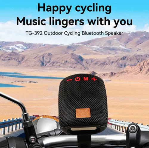 Waterproof Bicycle Bluetooth Speaker – IPX5, TWS Stereo & TF Card Support