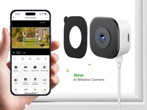 Magnetic Crystal-clear security camera 🎥 Colour Night Vision