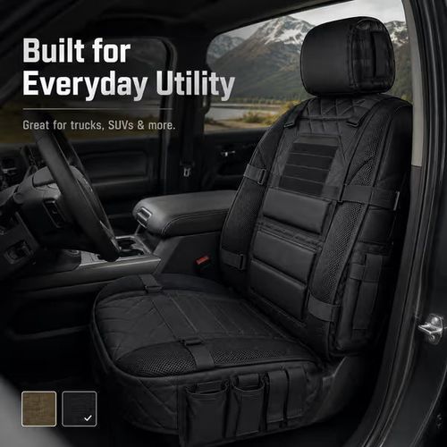 🚙 Car Seat Back Protector Organizer – Outdoor Gear Storage Cover for SUV & Truck