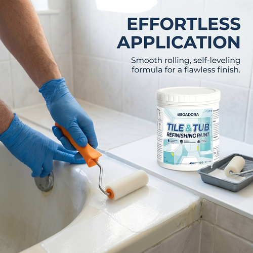 Premium tile and bathtub renovation paint kit