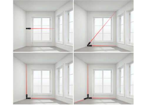 🌟🌟Portable 40m Laser Rangefinder Waterproof LCD Display Distance Meter Data Saving Infrared Measure Tool for Home Design