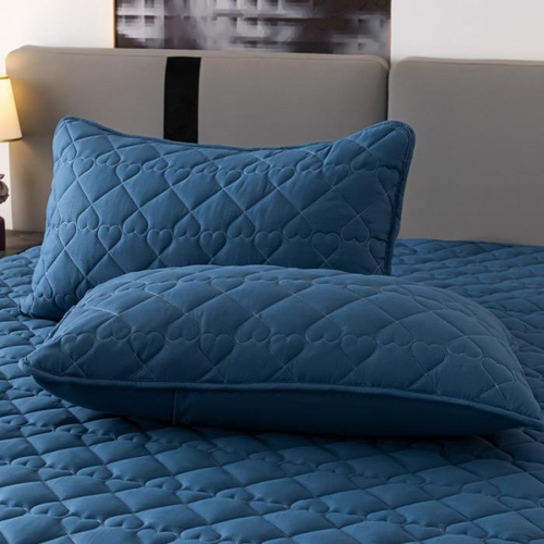 Ruffled Bed Sheet Skirt   Pillowcases🛏️（Three-piece suit）