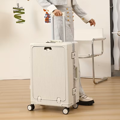 🔥✈️💻1 front-opening 20-inch carry-on suitcase