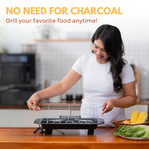 Smokeless barbecue grill