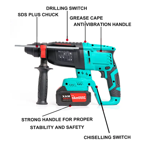 SDS Plus Cordless Rotary Hammer Drill