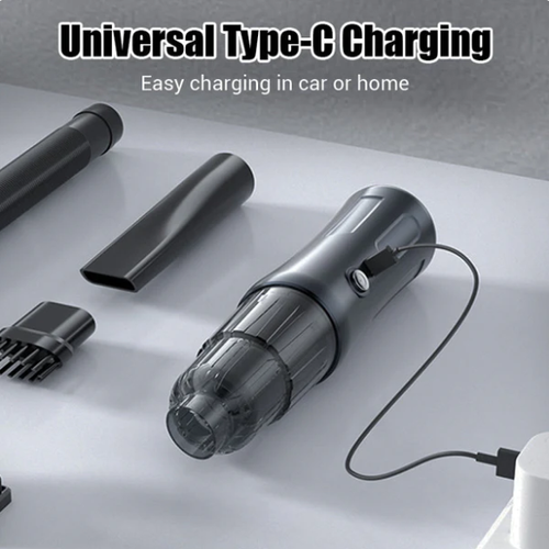 🔥Hot Selling! Portable handheld blower and vacuum cleaner, with both blowing and vacuuming functions, wireless design, and multi-functional.