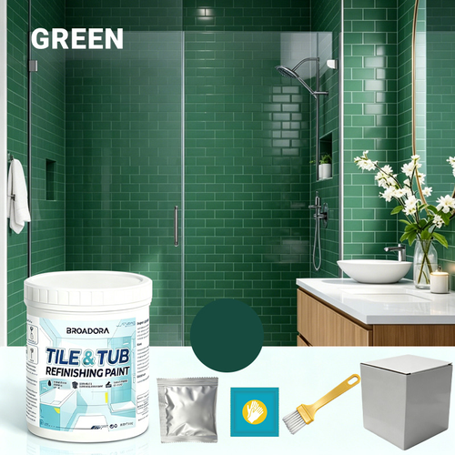Premium tile and bathtub renovation paint kit