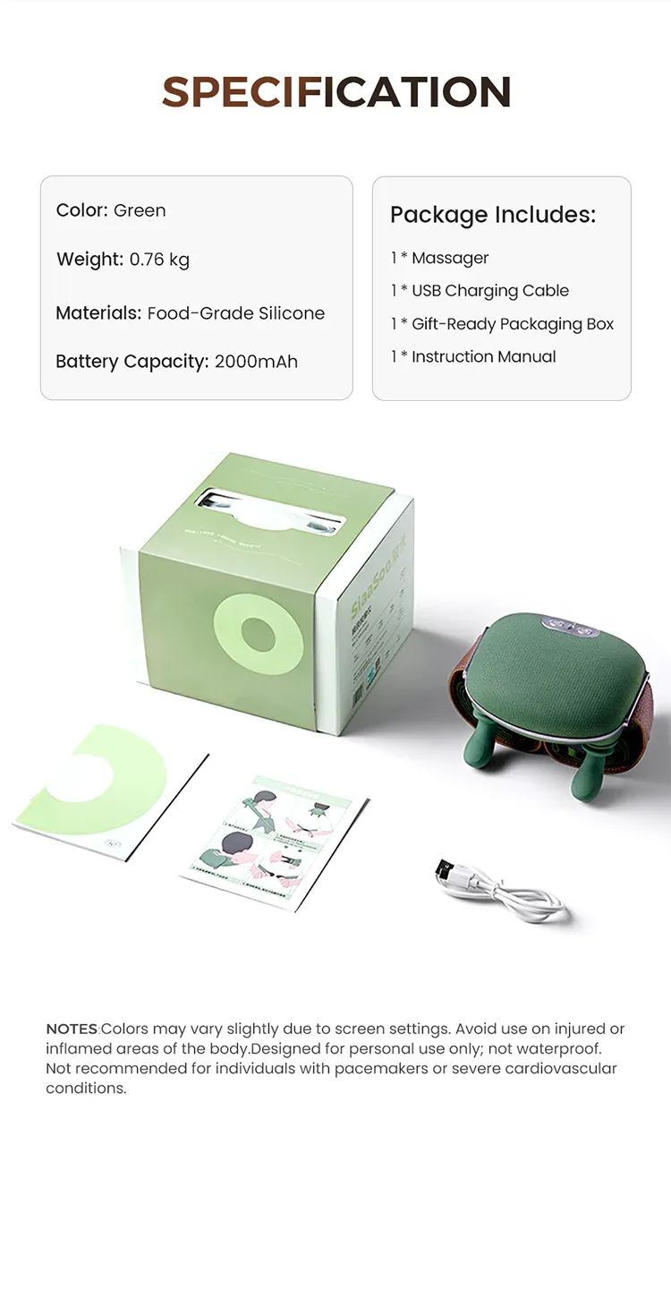 💆‍♂️✨ Portable Neck Massager – Shiatsu Kneading, 3D Deep Relief & Wireless Use 🔋