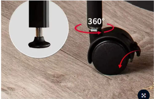 🌟🌟Hot Selling: Metal Multi-functional Mobile Cart, 360-degree Rotating Kitchen Spice Rack, Vegetable and Fruit Storage Rack