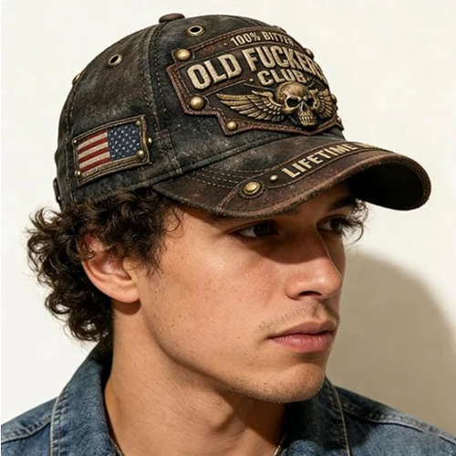 🧢 Retro baseball cap with embroidery