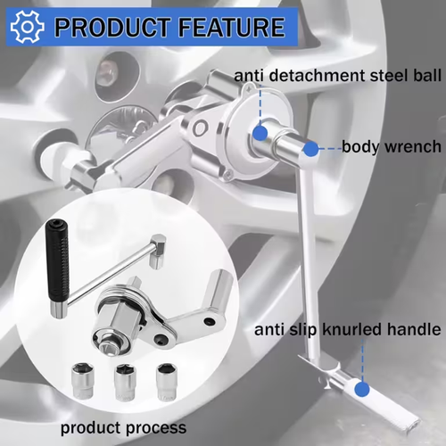 Car Tire Change Booster Wrench