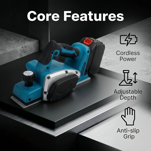High-efficiency woodworking tools: Lithium battery wood chopper（2 batteries and 1 charger）