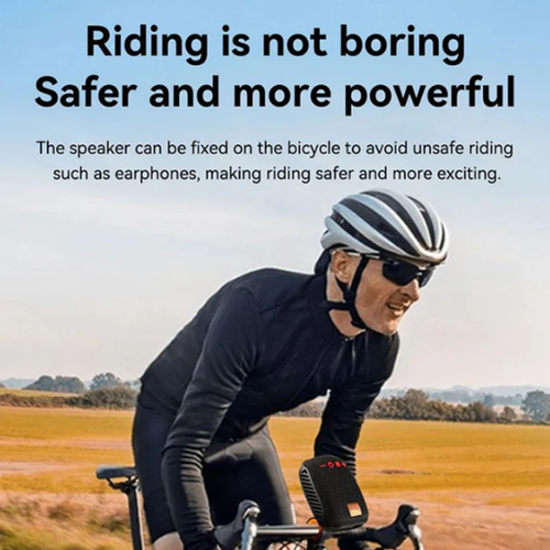 Waterproof Bicycle Bluetooth Speaker – IPX5, TWS Stereo & TF Card Support