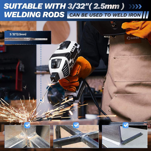 Airforce Handheld ARC Welder Machine IGBT Inverter (20-120Amp)