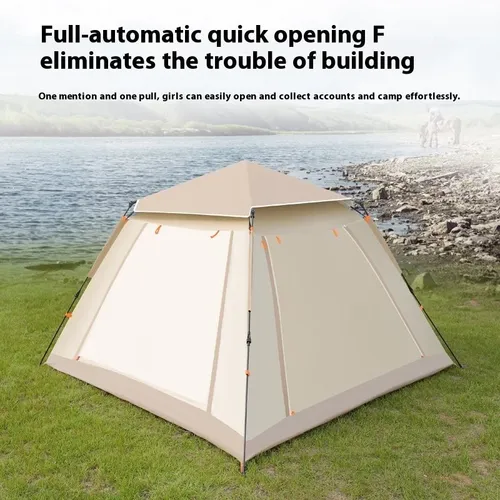 Sunscreen Folding Sunshade Tent for 3-5People Oxford Rainproof for Outdoor Family Picnics Travel