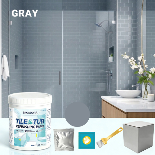 Premium tile and bathtub renovation paint kit