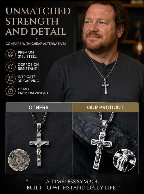 Delicate Timeless Elegance Cross Necklace