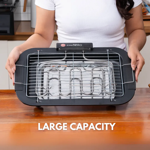 Smokeless barbecue grill