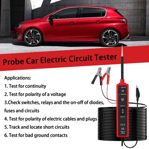 🔥Hot Seller🔥 COD！Automotive Circuit Tester, Power Probe, Detector, Diagnostic and Repair Tool, Test Light, Voltage, Polarity, Automotive
