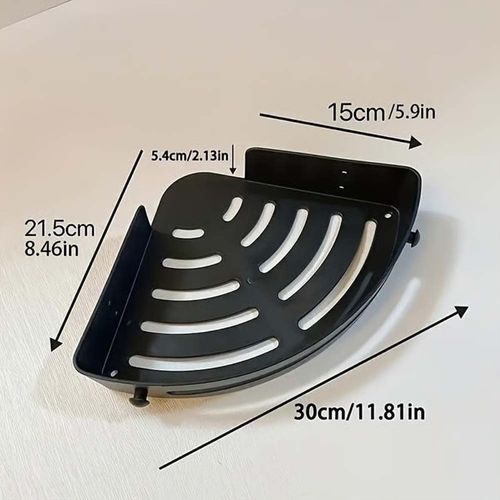 🔥Hot Seller🔥 COD！Bathroom Triangle Shelving Unit, Bathroom Shelving Unit, Restroom Shelving Unit, No-Drill Storage Rack, Towel Rack