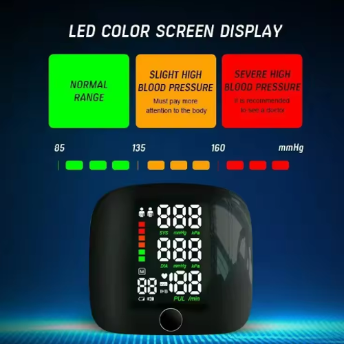 Rechargeable Fully Automatic Smart Blood Pressure Monitor