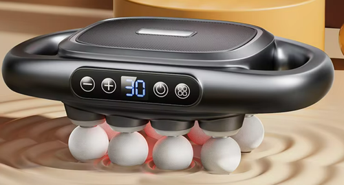 Octa-Pulse Pro Massage Gun: High-Power Muscle Recovery Tool with Multiple Massage Heads