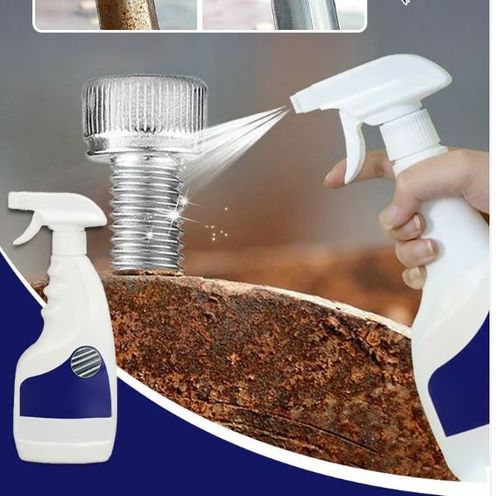 Heavy-duty metal rust remover makes cleaning easier