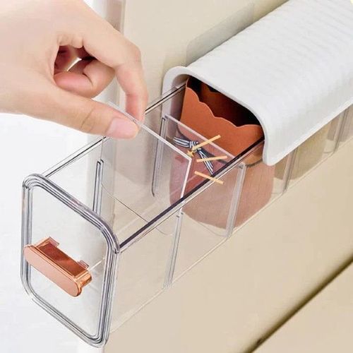 Easy-to-attach storage organizers (2 pieces) | ORGABIN