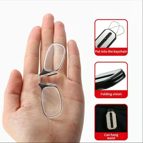 🔥Legless Nose Clip Reading Glasses Mini Portable