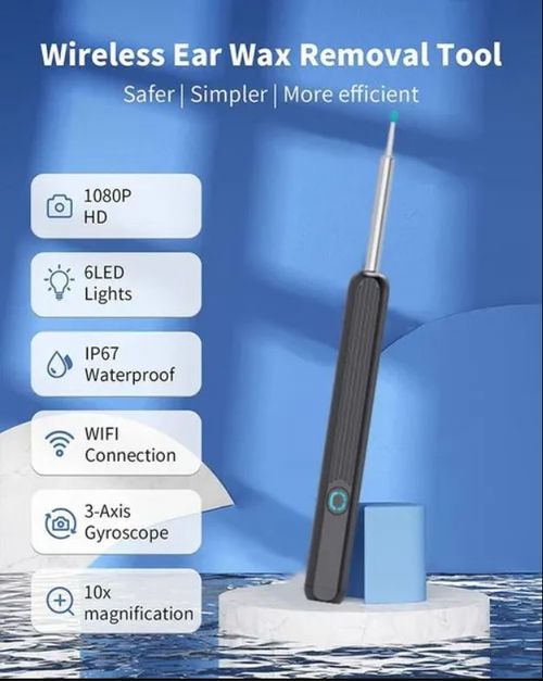 1080P Ear Wax Removal Camera + 8-piece tool set