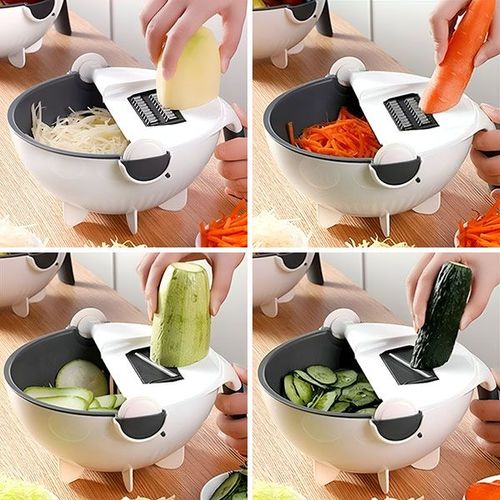 9 in 1 Vegetable Chopper with Drainer | SORTEX