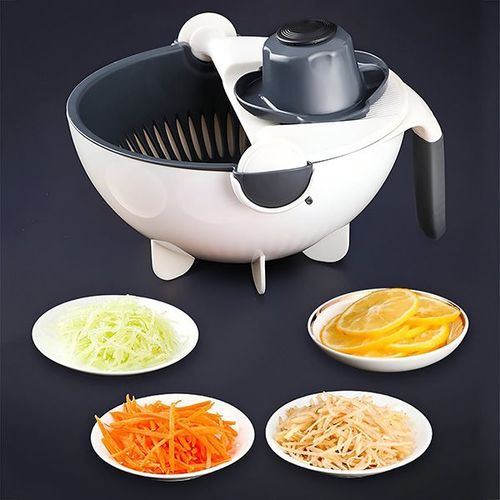 9 in 1 Vegetable Chopper with Drainer | SORTEX