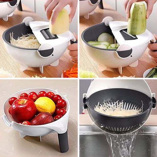 9 in 1 Vegetable Chopper with Drainer | SORTEX