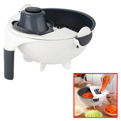 9 in 1 Vegetable Chopper with Drainer | SORTEX