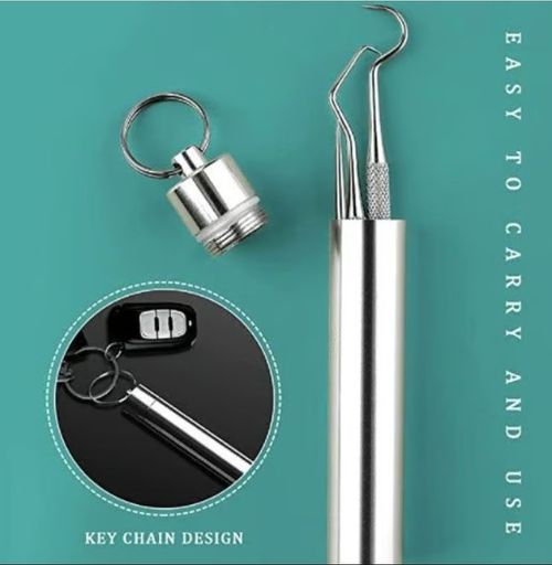 🔥Stainless Steel Toothpick Set 9pcs