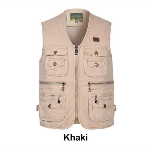 🔥New Hot Selling❤️‍🔥 Men's Outdoor Fishing Vest with Pockets