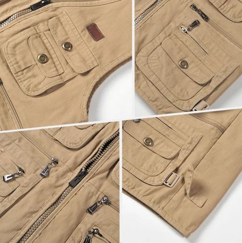 🔥New Hot Selling❤️‍🔥 Men's Outdoor Fishing Vest with Pockets