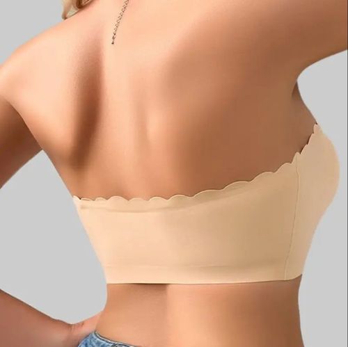 🔥Seamless Front Closure Strapless Bandeau Bra