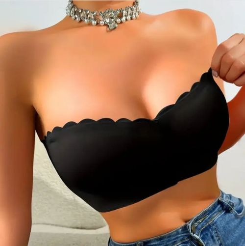 🔥Seamless Front Closure Strapless Bandeau Bra