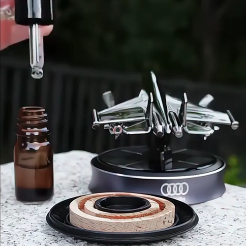✈️Mini Jet Solar Diffuser – Aromatherapy Car Decor🚗