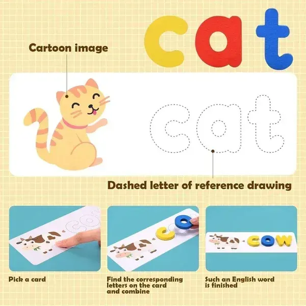 🌟Kids Spelling Letter Games