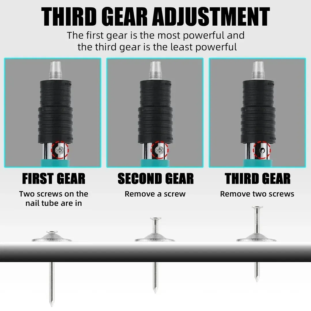 Cement wall nail wall fastening steel nail gun concrete nail gun mini portable steel nail gun