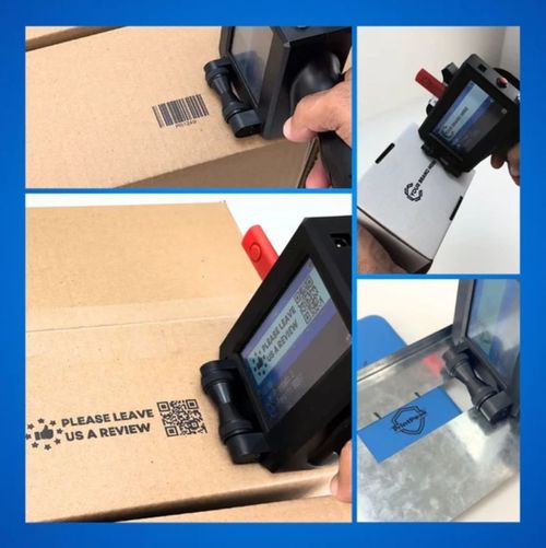 Multipurpose Smart Handheld Inkjet Printer