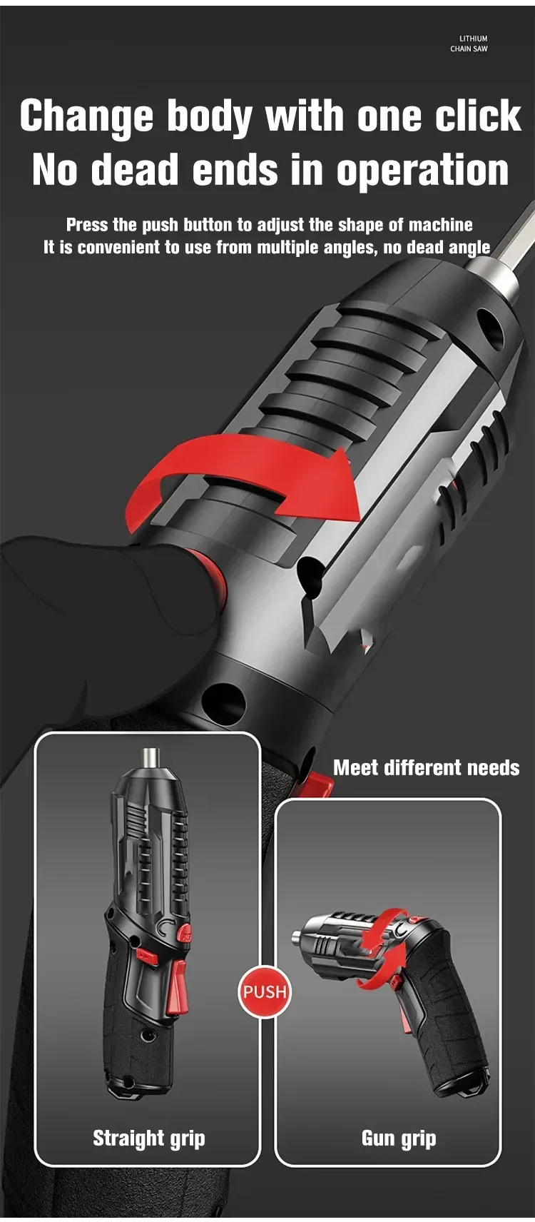 Cordless hand drill High power hand drill Hardware tools Multi-function power tools 47 pieces