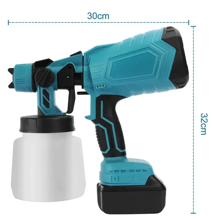 High Voltage Cordless Paint Sprayer with 2 Batteries 🎨🔋 is perfect for your spray painting projects!